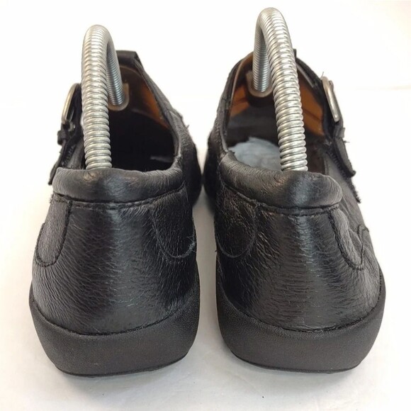 I love Comfort Black Slip-On Loafer Memo Tech Buckle Hook loop Strap 8.5 - Picture 7 of 16